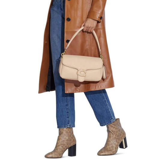 Leather Pillow Tabby with Convertible Straps