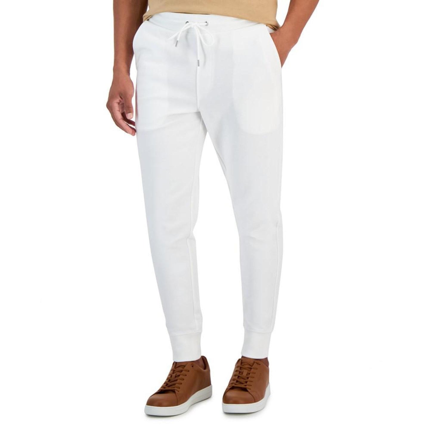 Men's Comfort-Fit Double-Knit Piqué Joggers