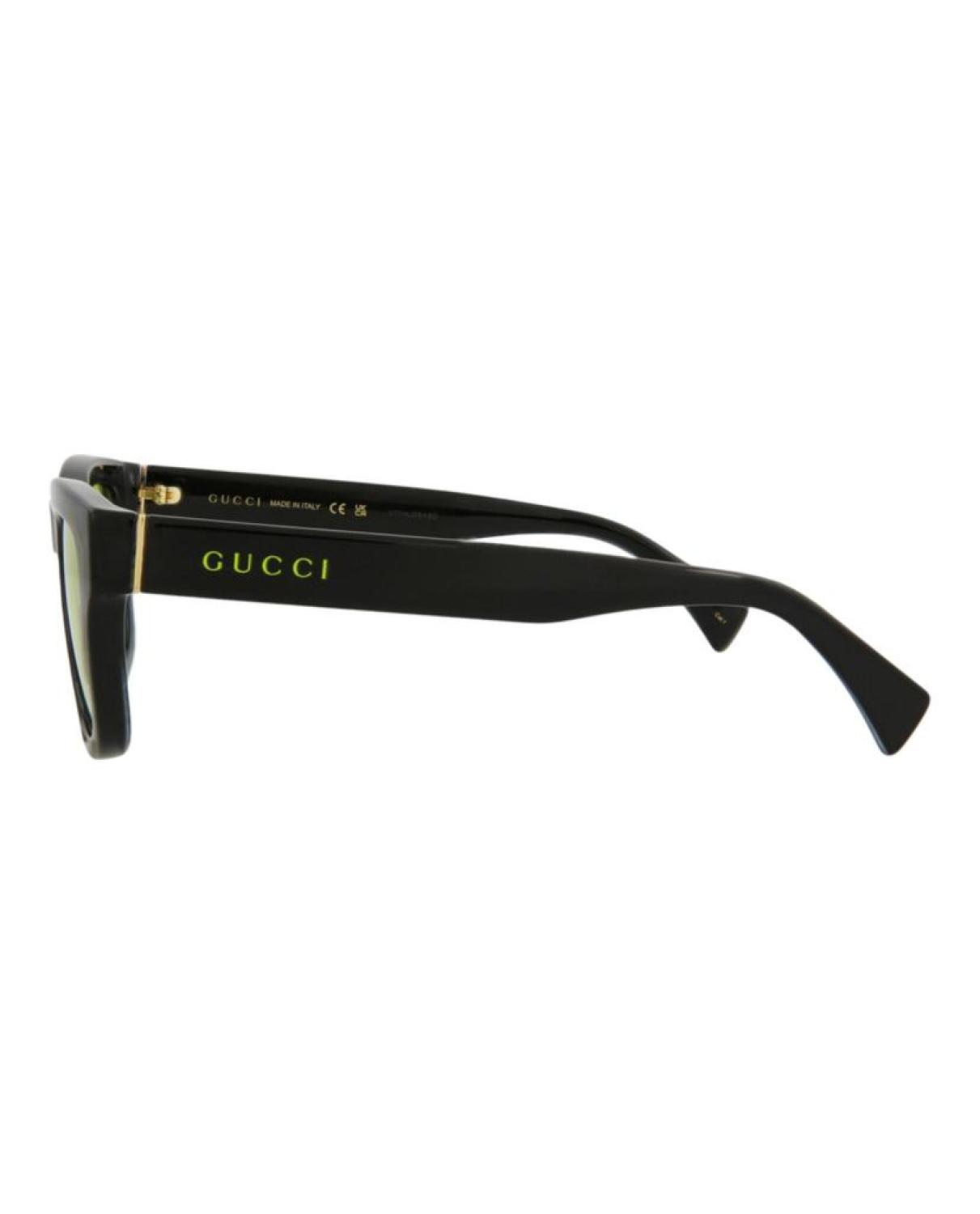 Square-Frame Injection Sunglasses