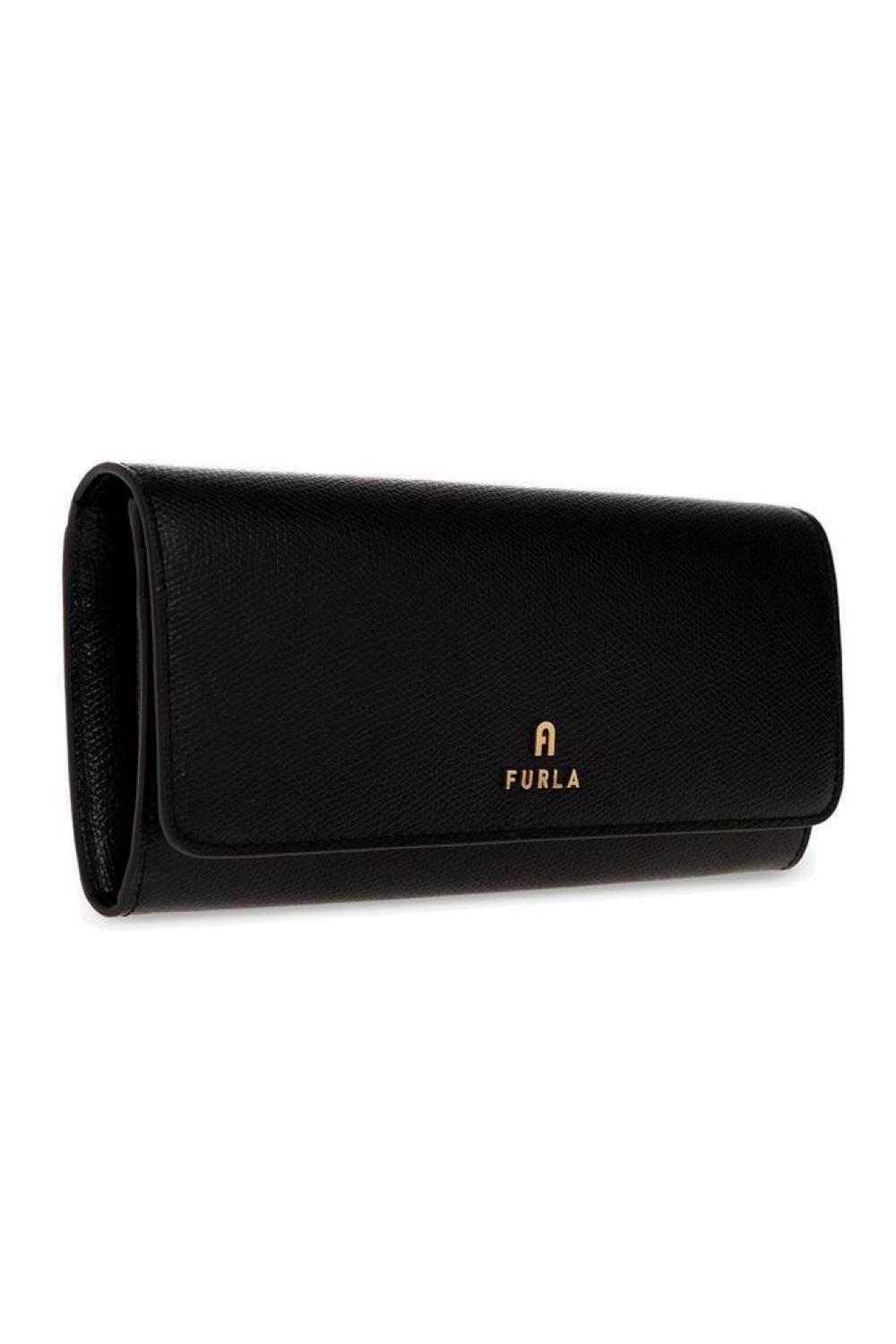 Furla Logo Plaque Snapped Wallet
