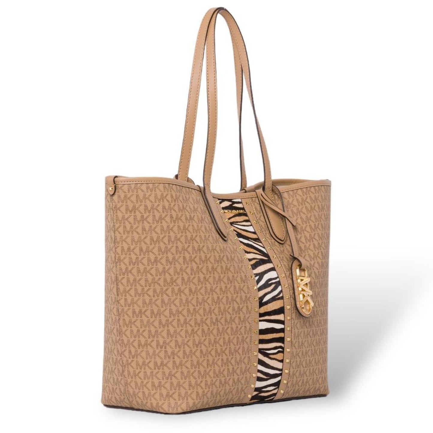 Michael Michael Kors Large Eliza Logo-Printed Top Handle Bag
