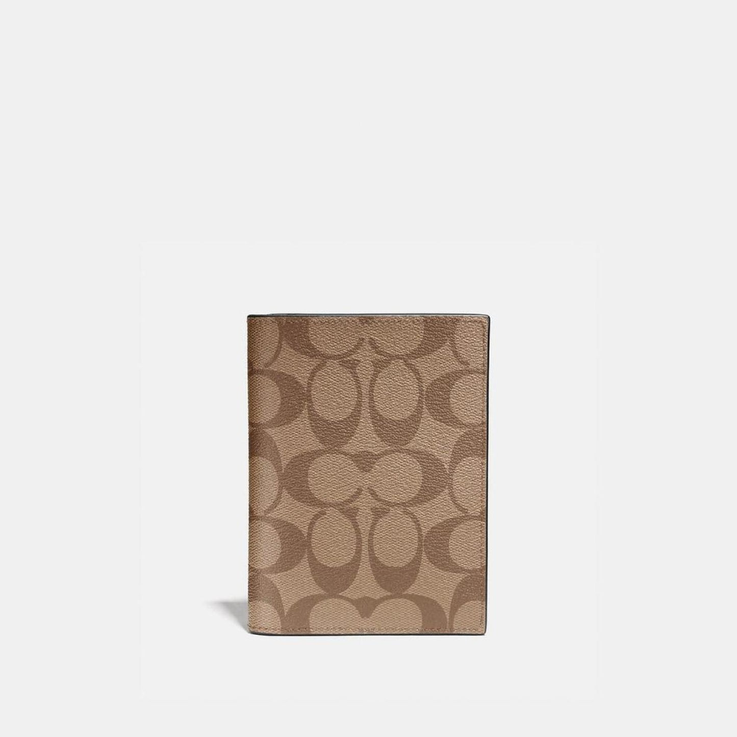 Coach Outlet Passport Case In Signature Canvas