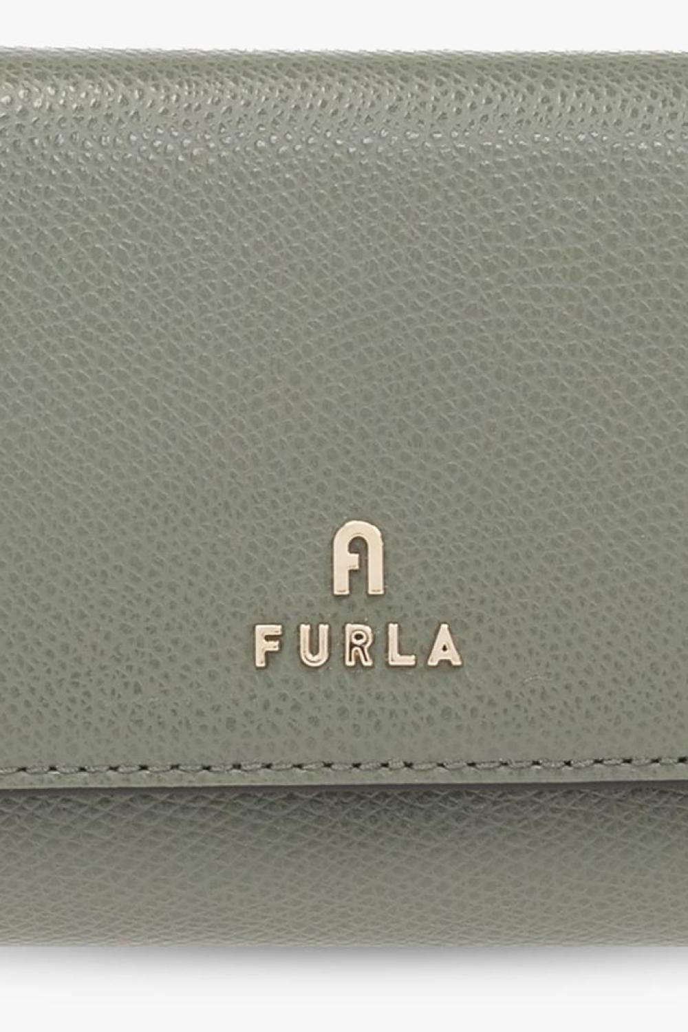 Furla Logo Plaque Snapped Wallet