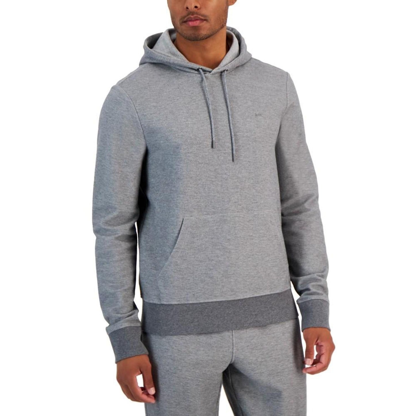 Men's Modern-Fit Double-Knit Piqué Hoodie