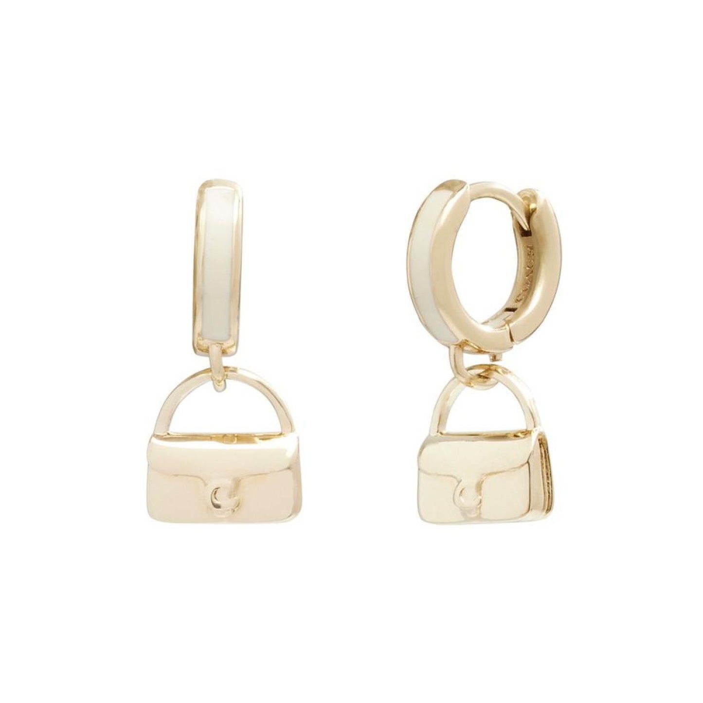 Chalk Iconic Tabby Huggie Earrings