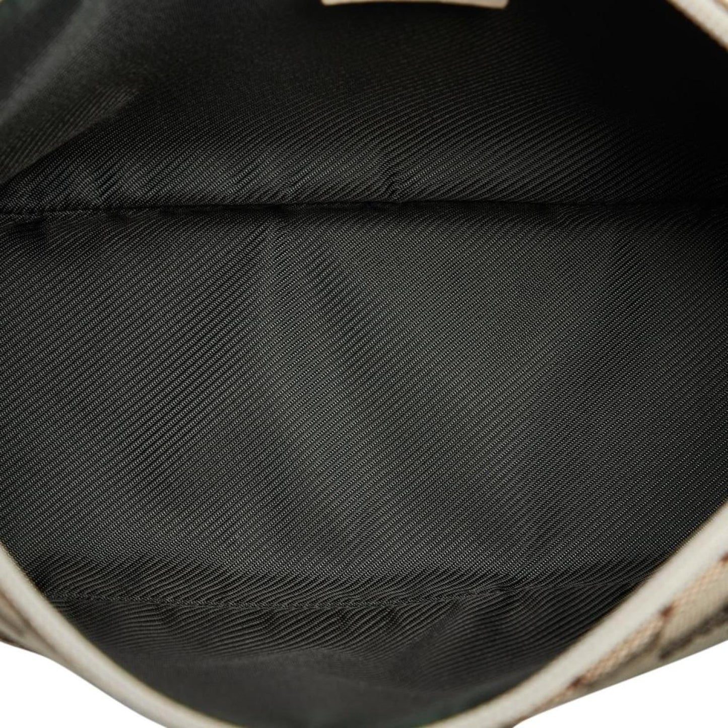 Gucci GG Canvas Boat Canvas Baguette Bag (Pre-Owned)