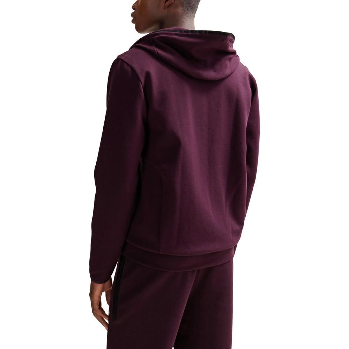 Men's HD Logo Print Zip-Up Hoodie