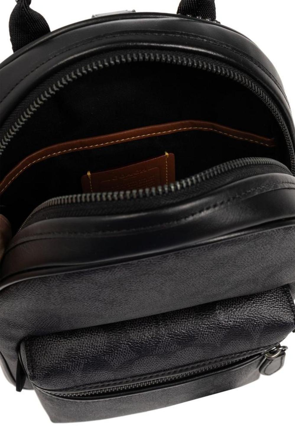 Coach Charter Logo Monogram Backpack