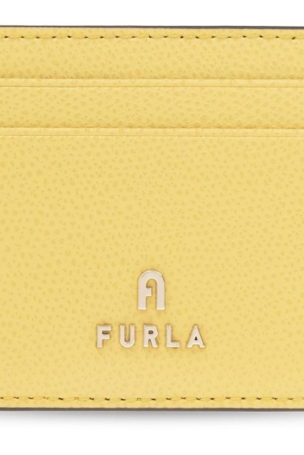 Furla Logo Plaque Card Holder