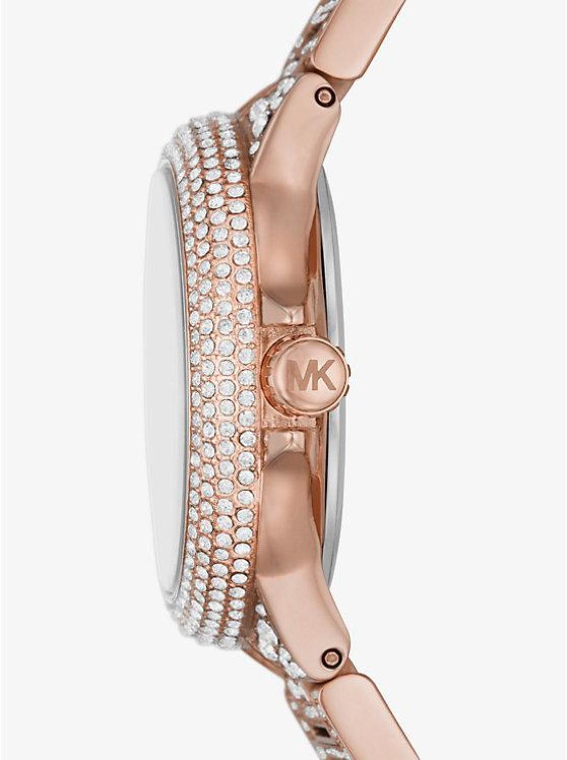 Mini Camille Pavé Rose Gold-Tone Watch
