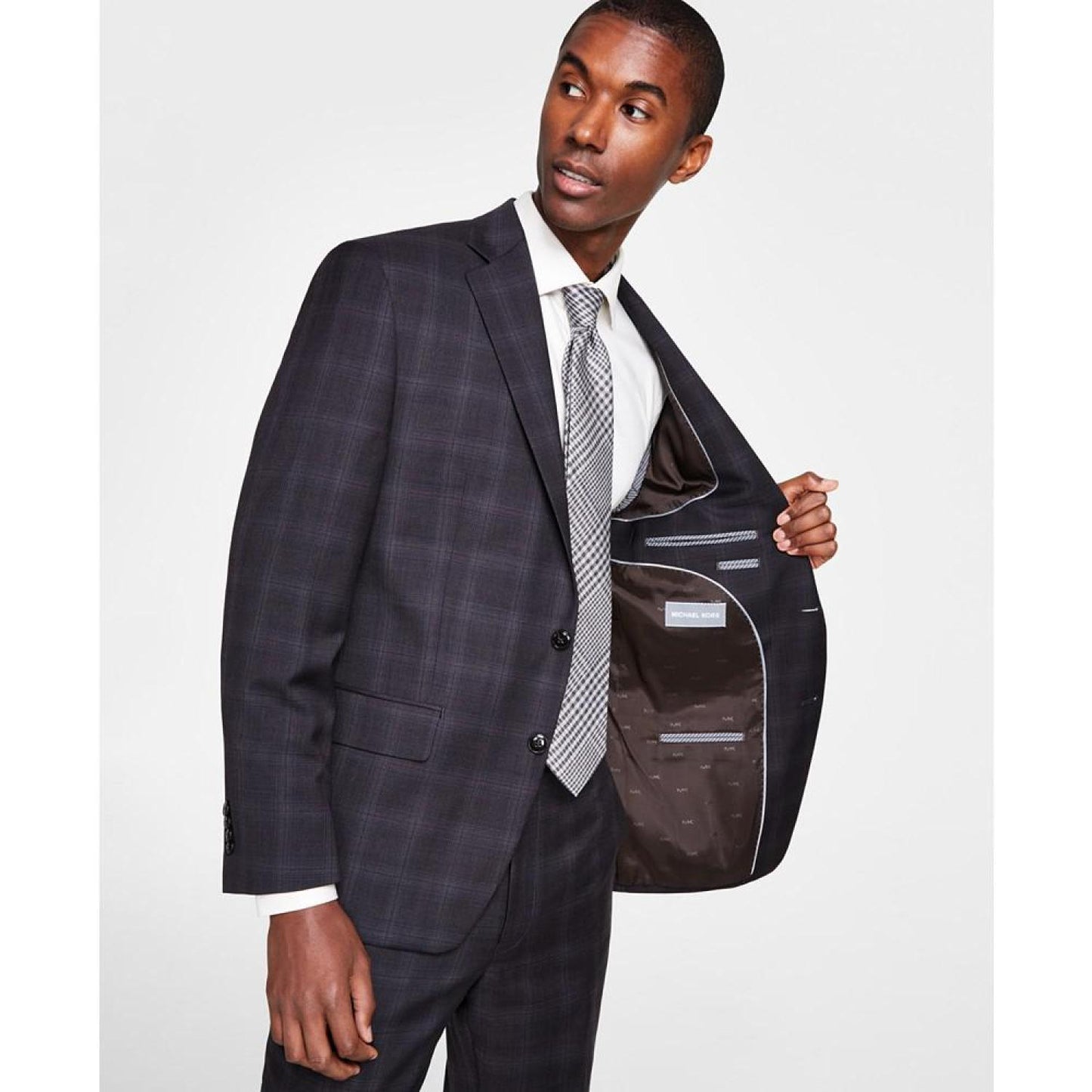 Men's Classic-Fit Wool Stretch Suit Separate Jacket