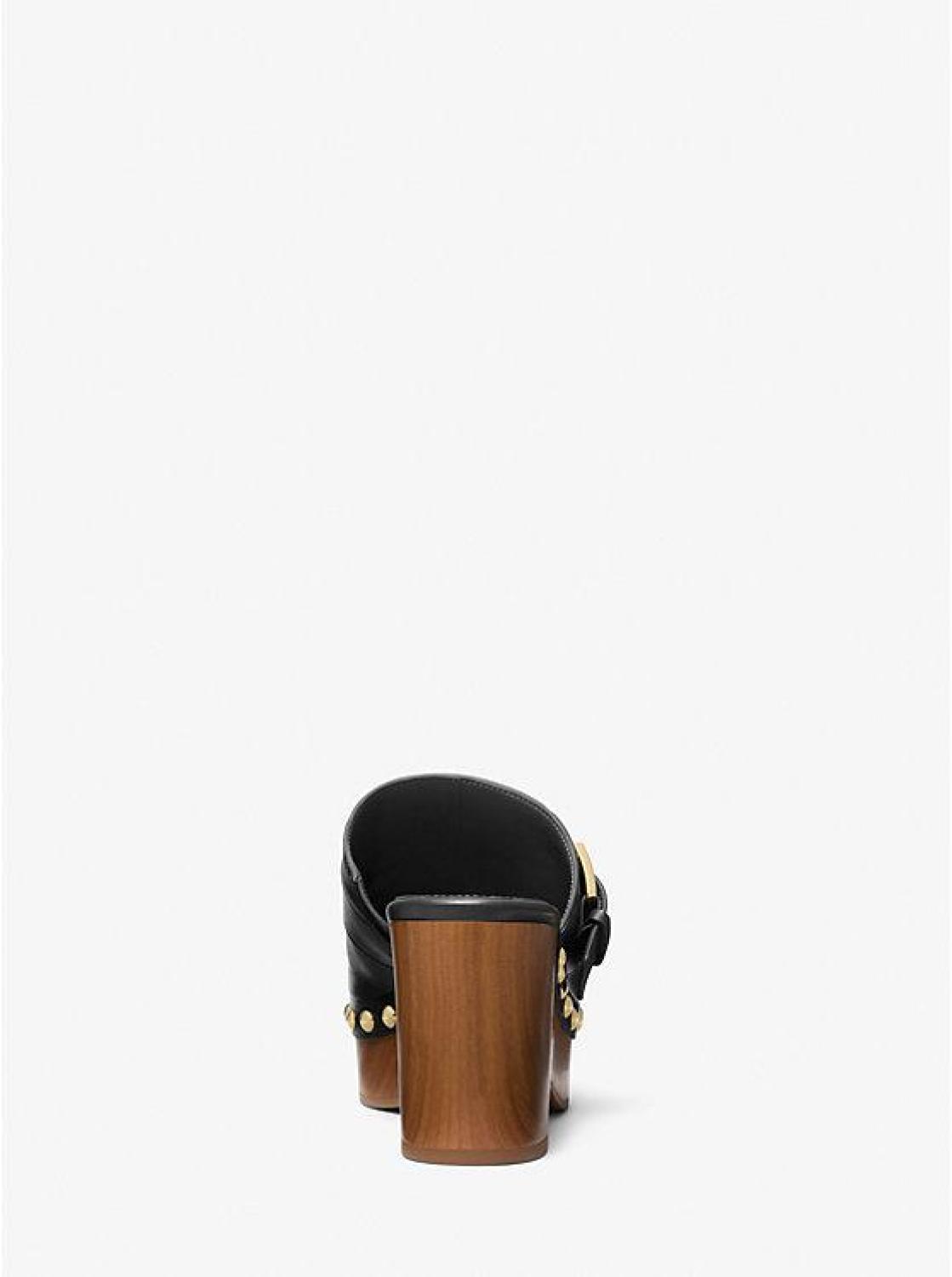 Rye Studded Leather Platform Clog