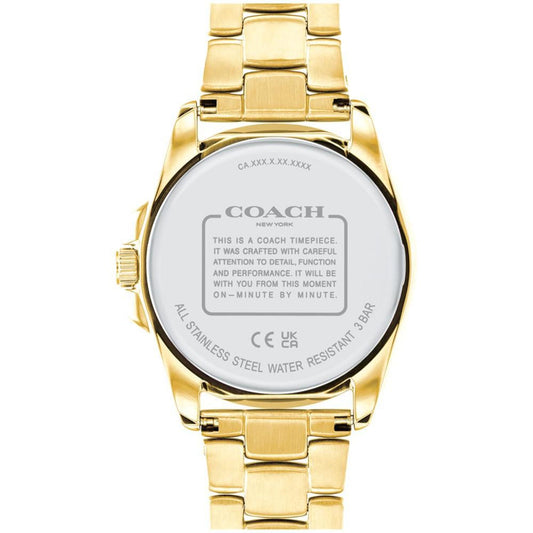 Women's Greyson Quartz Gold-Tone Stainless Steel Bracelet Watch 36mm