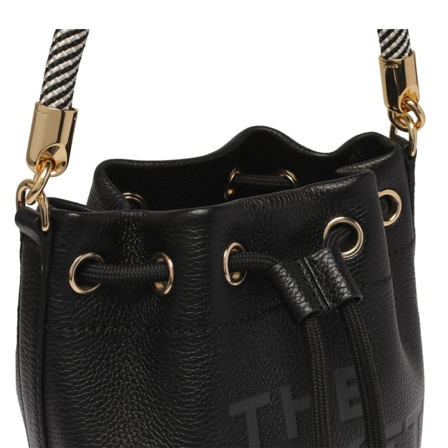 Marc Jacobs Logo Embossed Bucket Bag