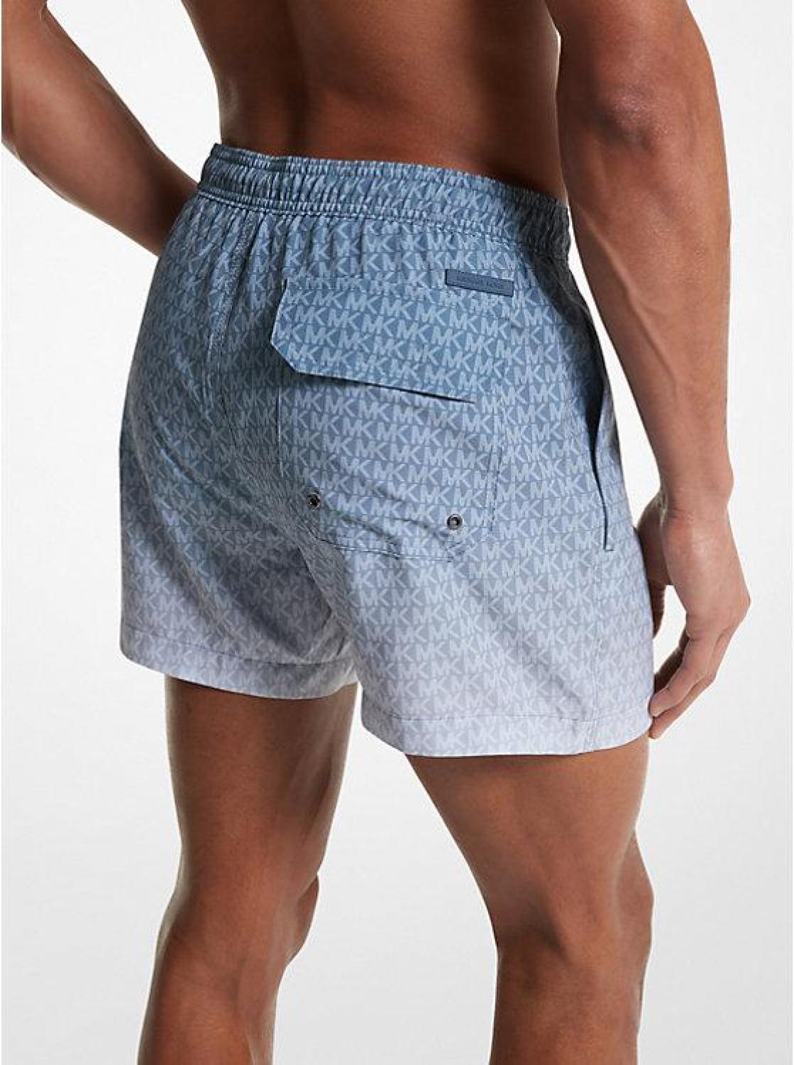 Ombré Logo Swim Trunks