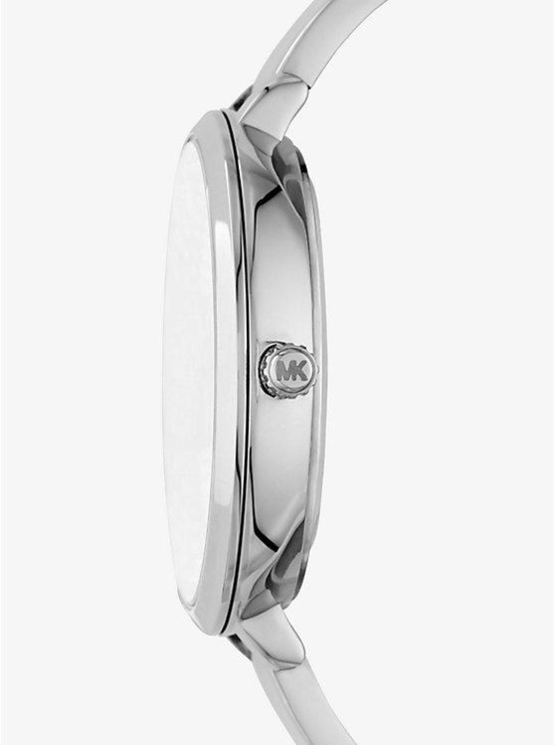 Charley Pavé Silver-Tone Watch
