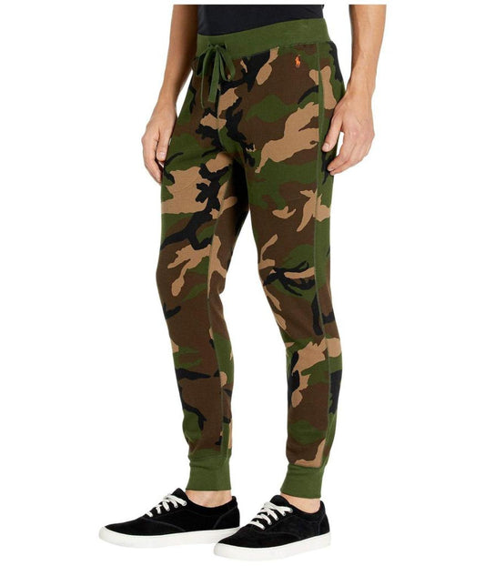 Lightweight Waffle Printed Jogger Pants