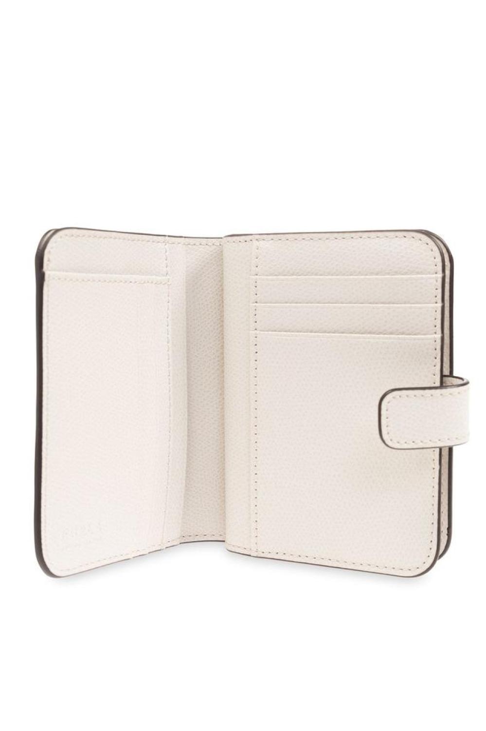 Furla Logo Lettering Compact Wallet