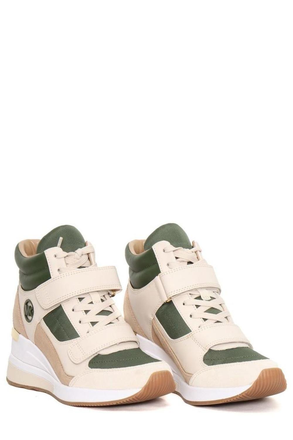 Michael Michael Kors High-Top Wedge Trainers