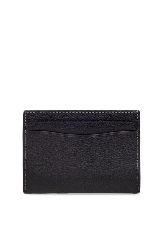 Coach Logo Plaque Card Case