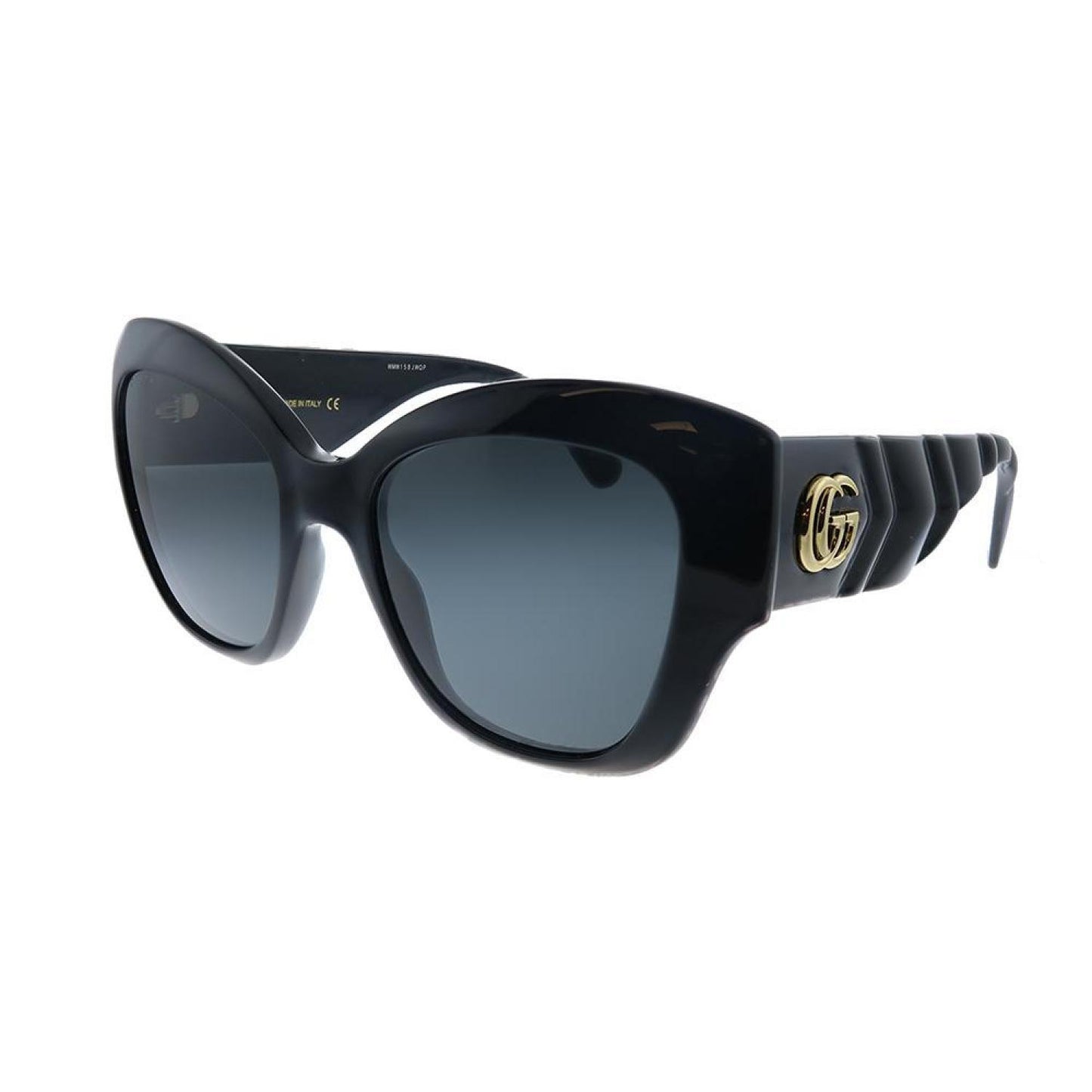 Gucci GG 0808S 001 Womens Cat-Eye Sunglasses