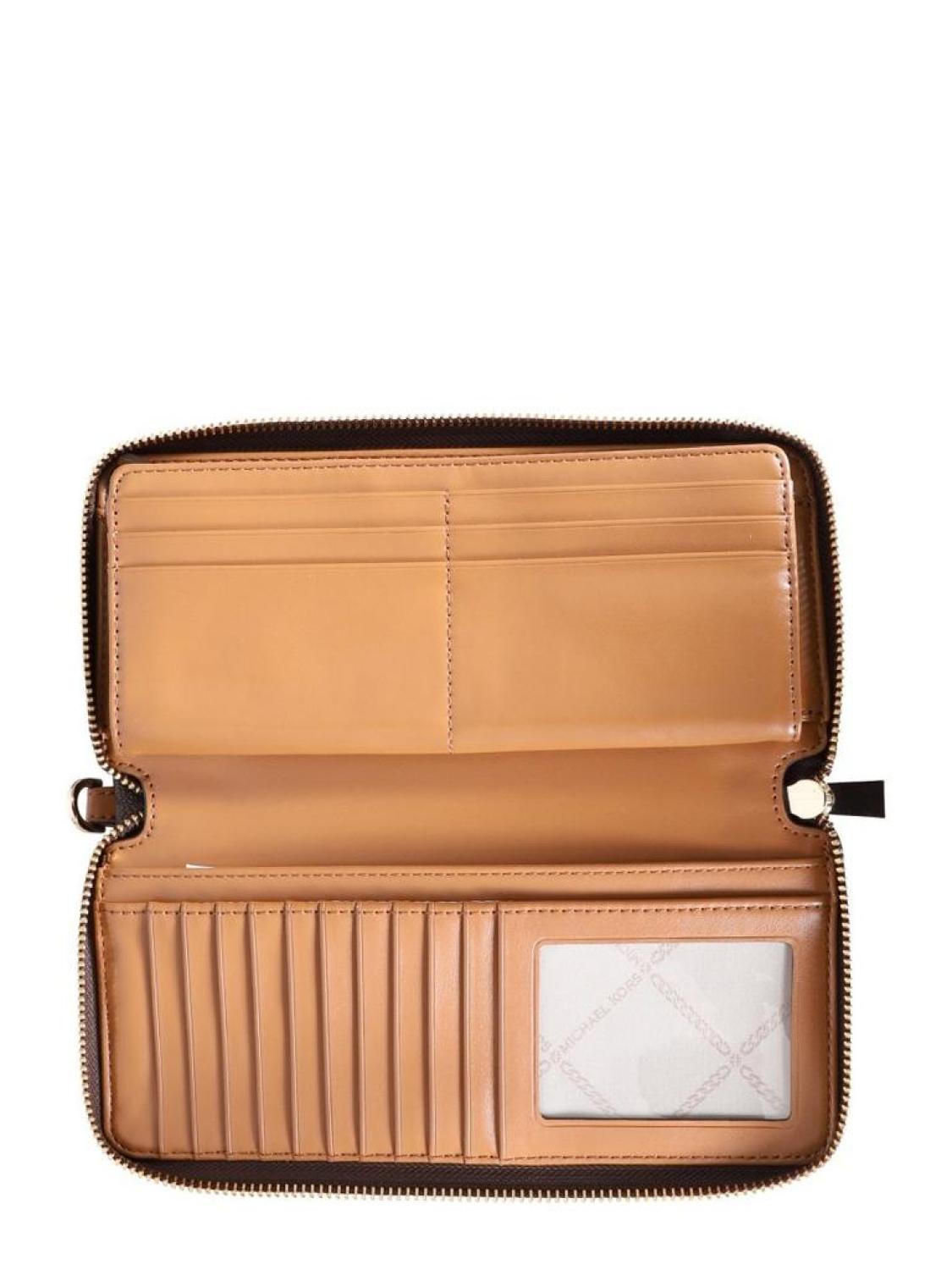 Michael Michael Kors Monogram Printed Large Wallet