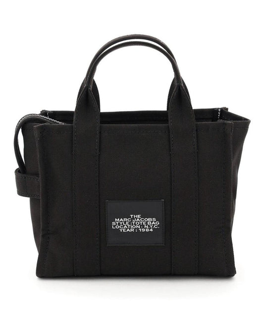 Marc Jacobs Logo Printed Zip-Up Small Tote Bag