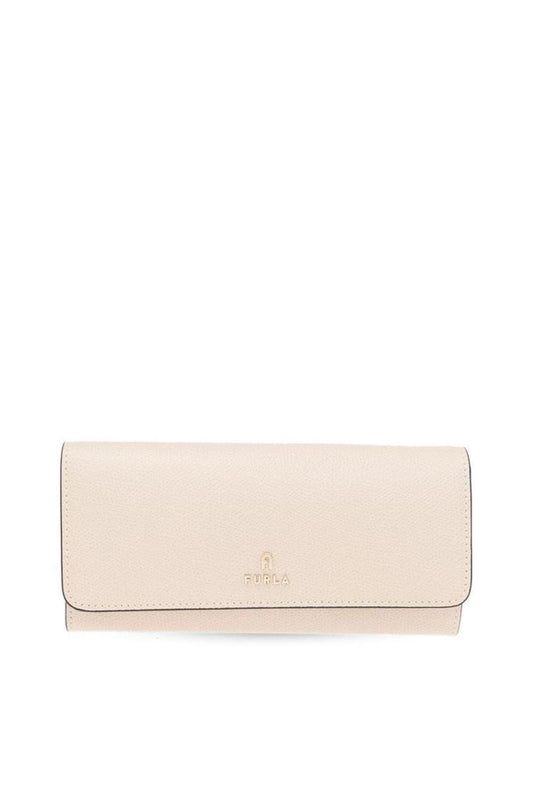 Furla Logo Plaque Snapped Wallet