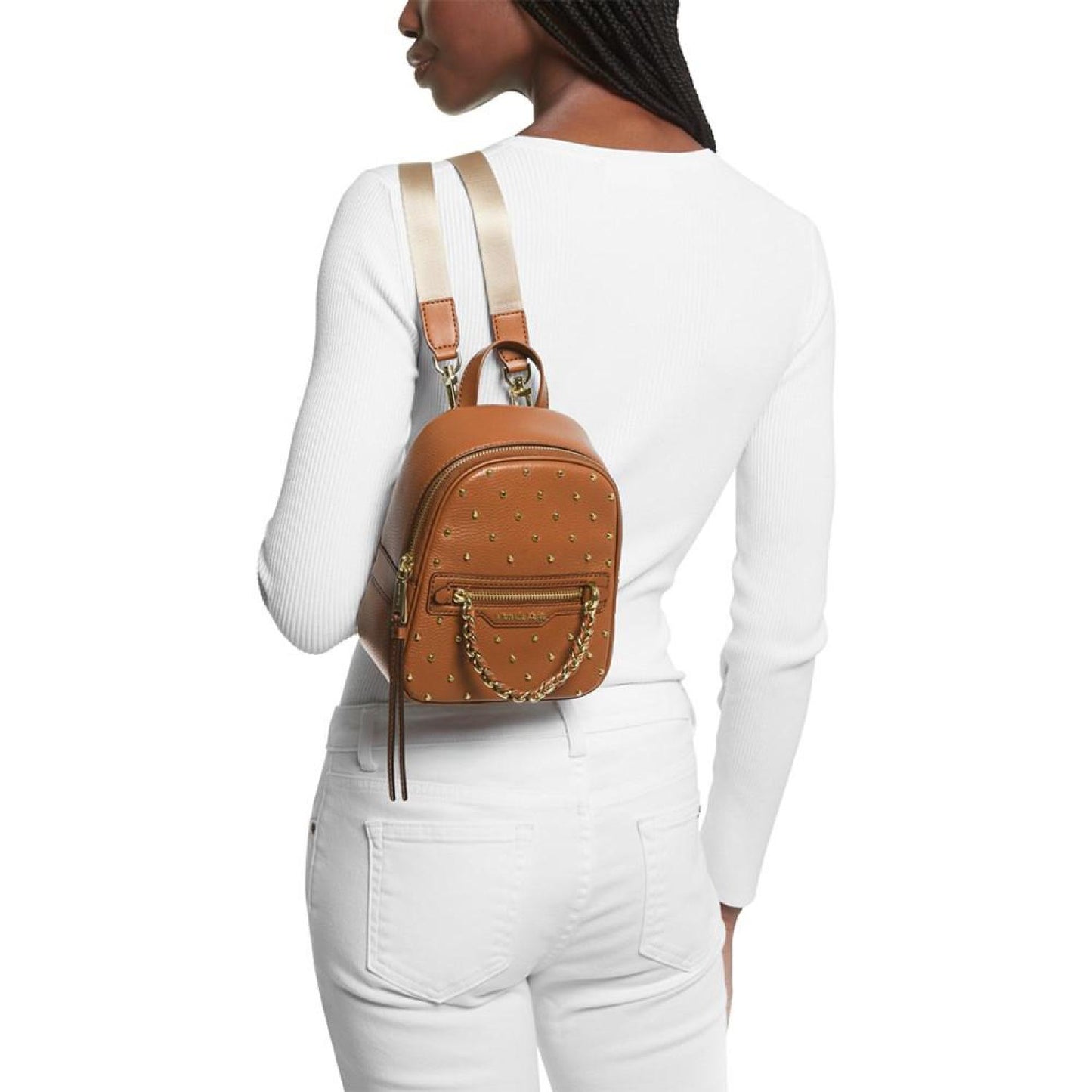 Elliot Exta Small Leather Convertible Messenger Backpack