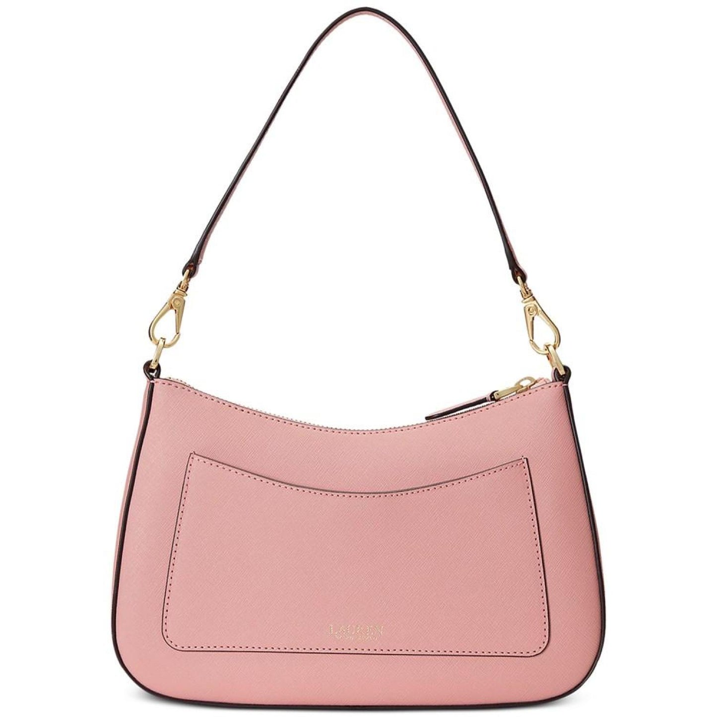 Crosshatch Leather Medium Danni Shoulder Bag