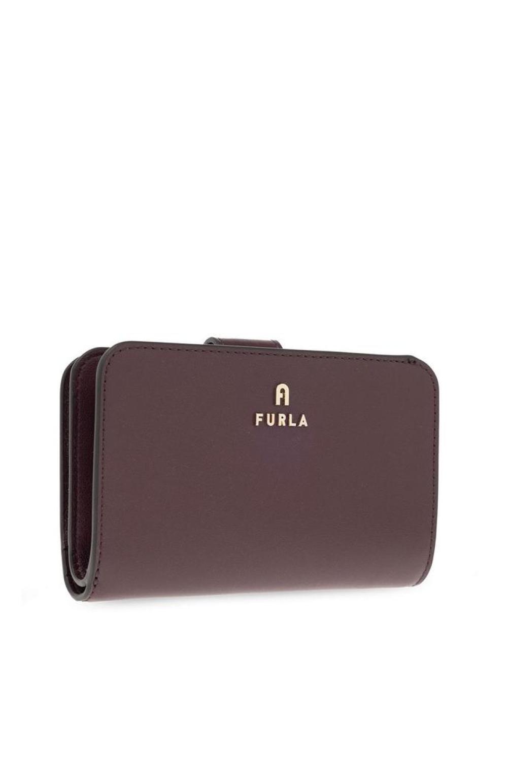 Furla Logo-Plaque Zipped Wallet