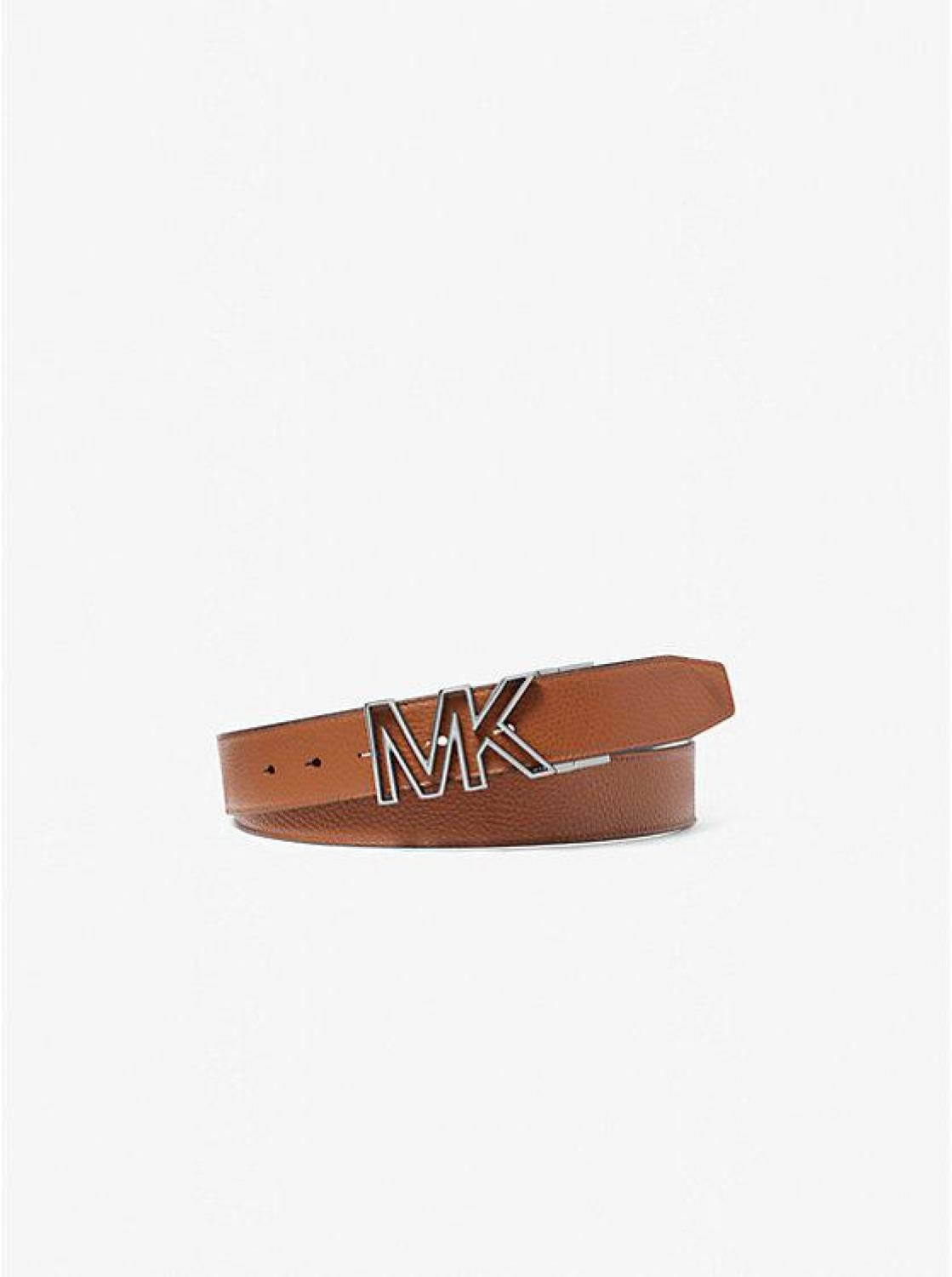 Reversible Logo and Faux Leather Belt