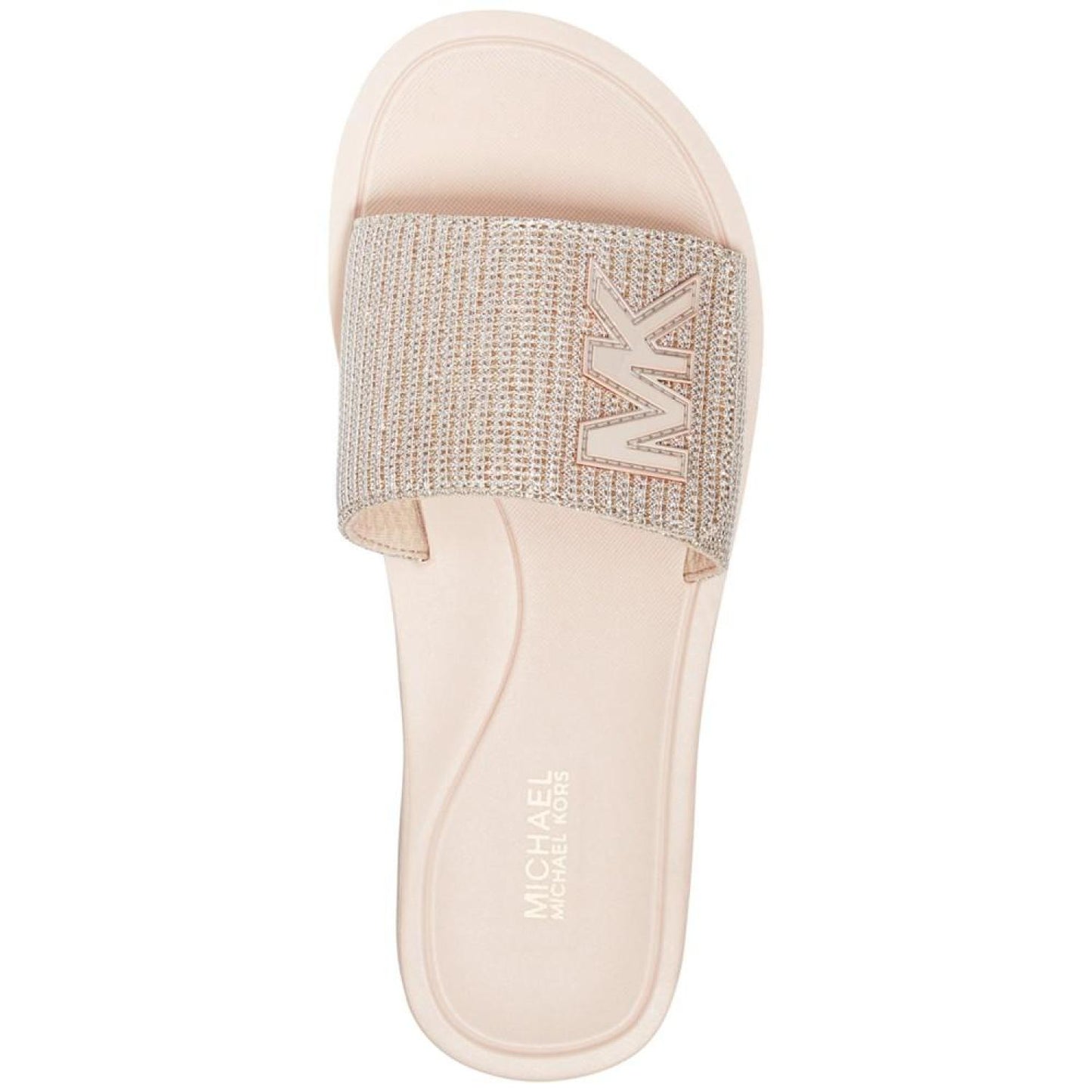 Women's MK Logo Pool Slide Sandals