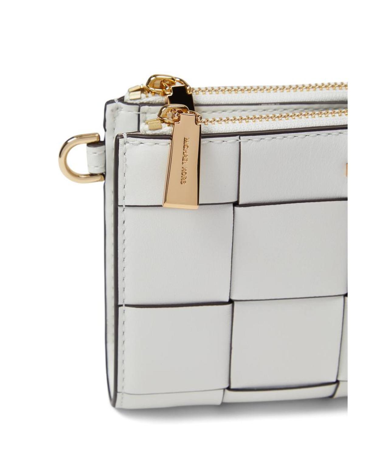 Jet Set Double Zip Wristlet