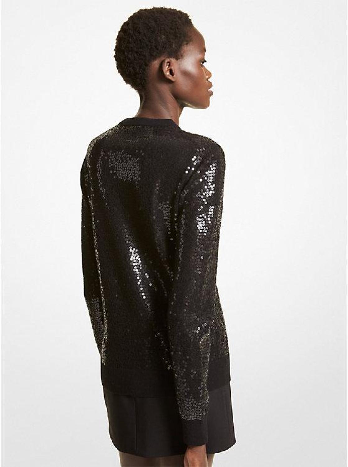 Sequined Cashmere Sweater