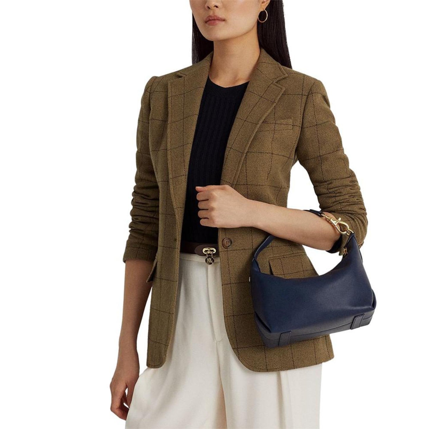 Kassie Medium Leather Convertible Shoulder Bag