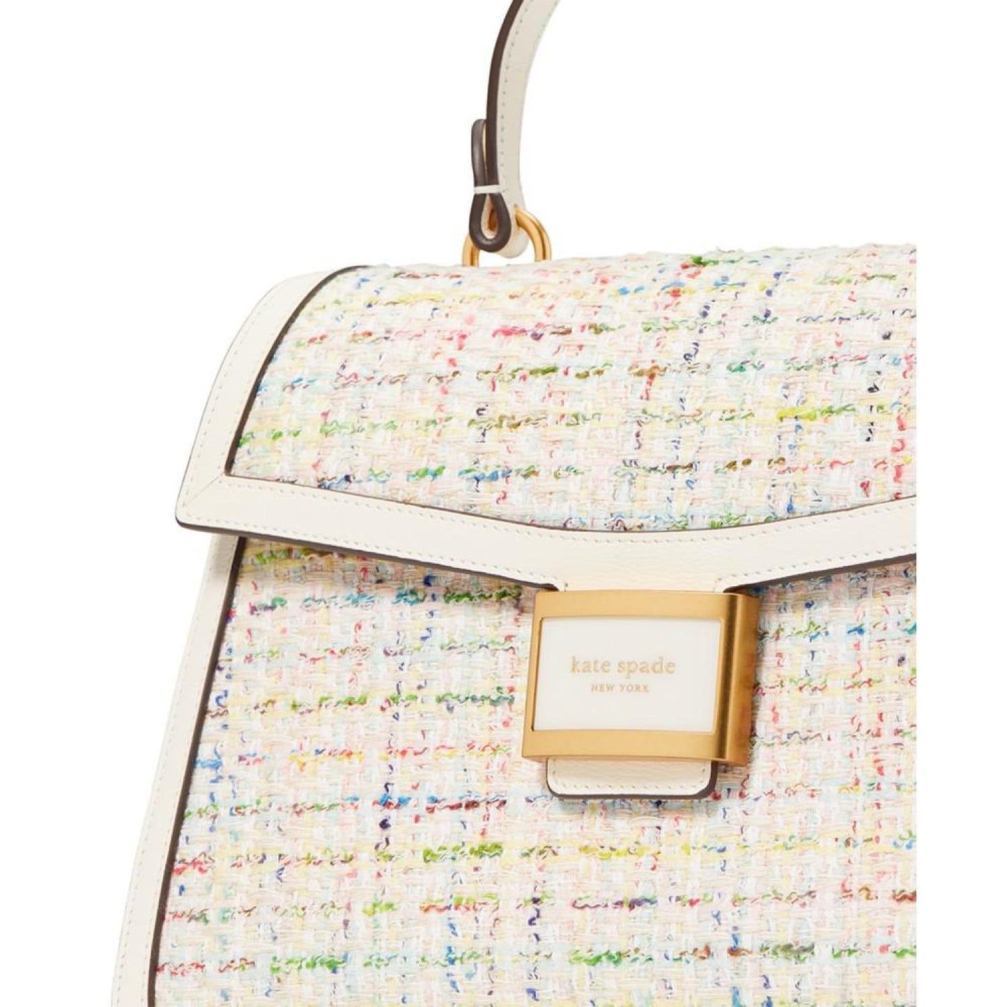 Katy Tweed Small Top Handle Satchel