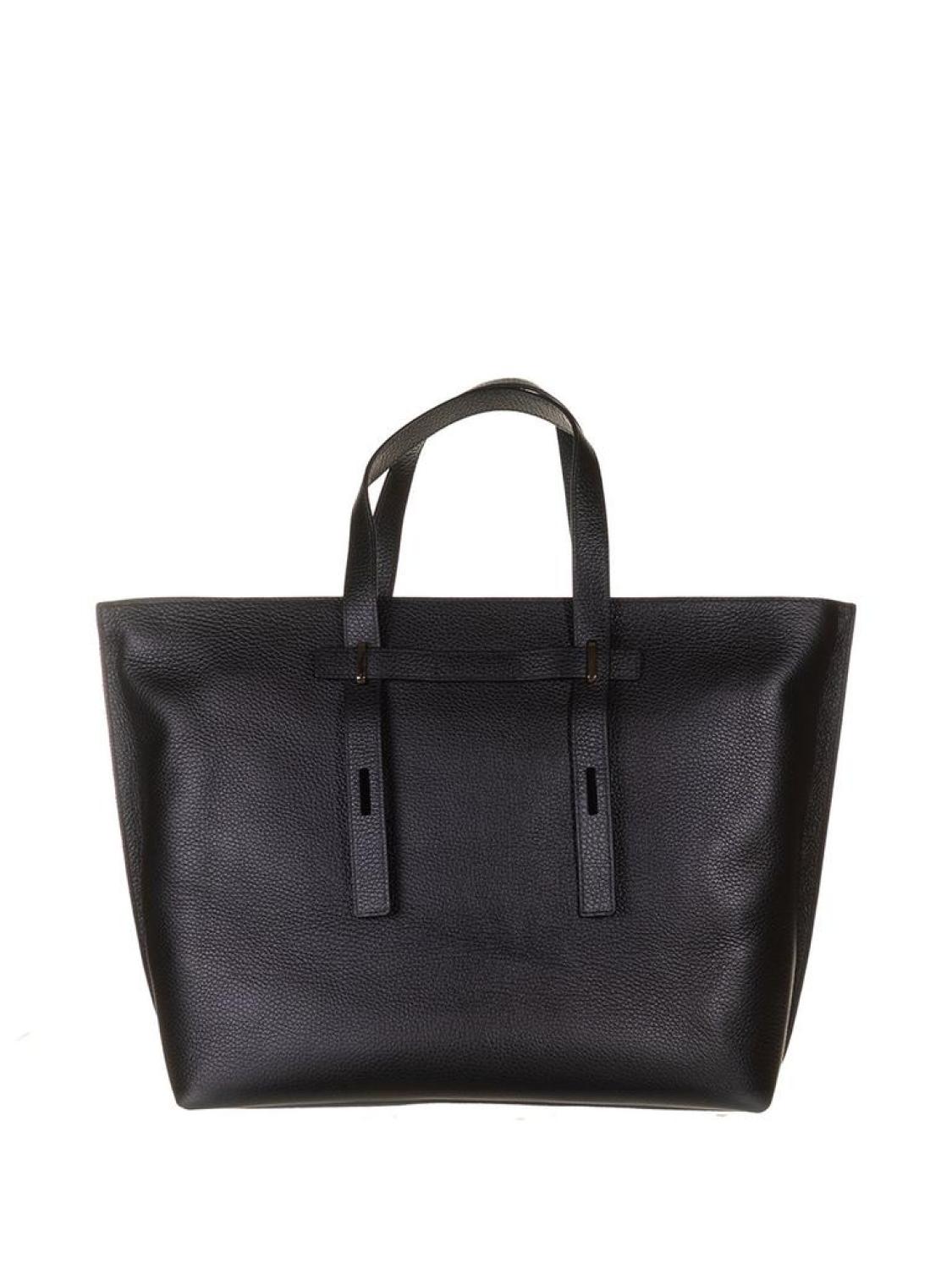 Furla Giove Logo Debossed Shopping Bag