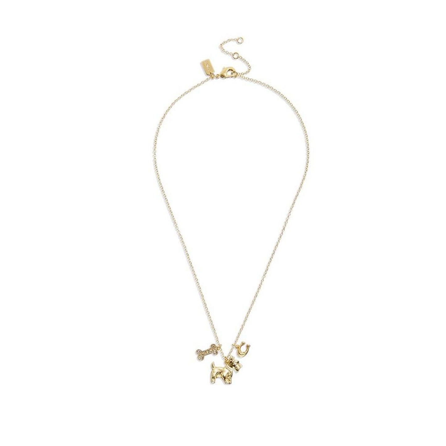 Women's Scottie Charm Pendant Necklace