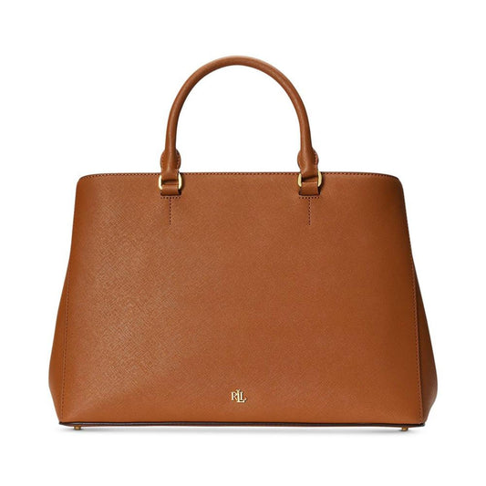 Crosshatch Leather Large Hanna Satchel