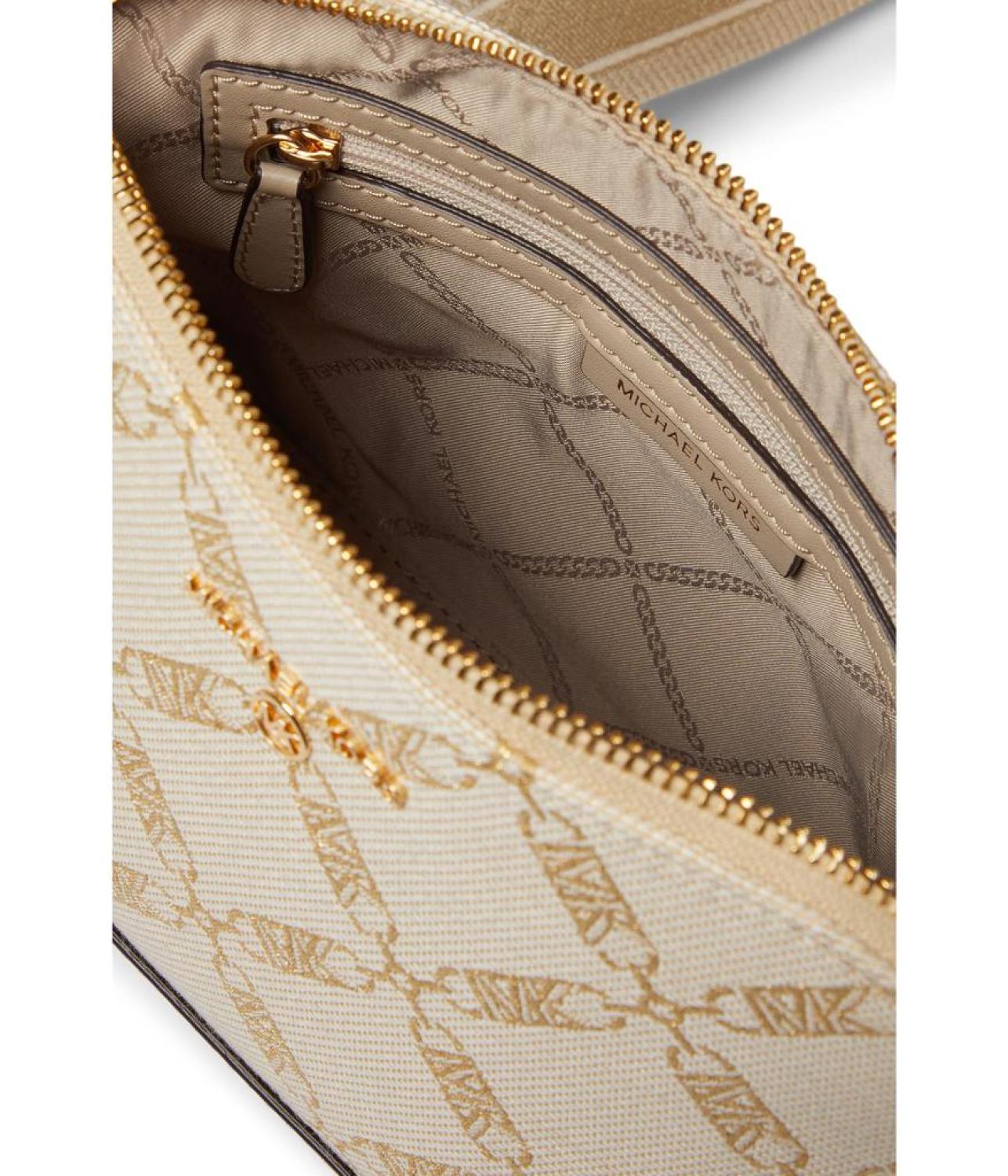 Jet Set Charm Large Dome Crossbody with Web Strap
