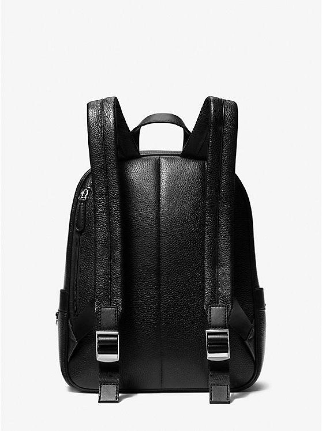 PRIDE Elliot Medium Pebbled Leather Backpack