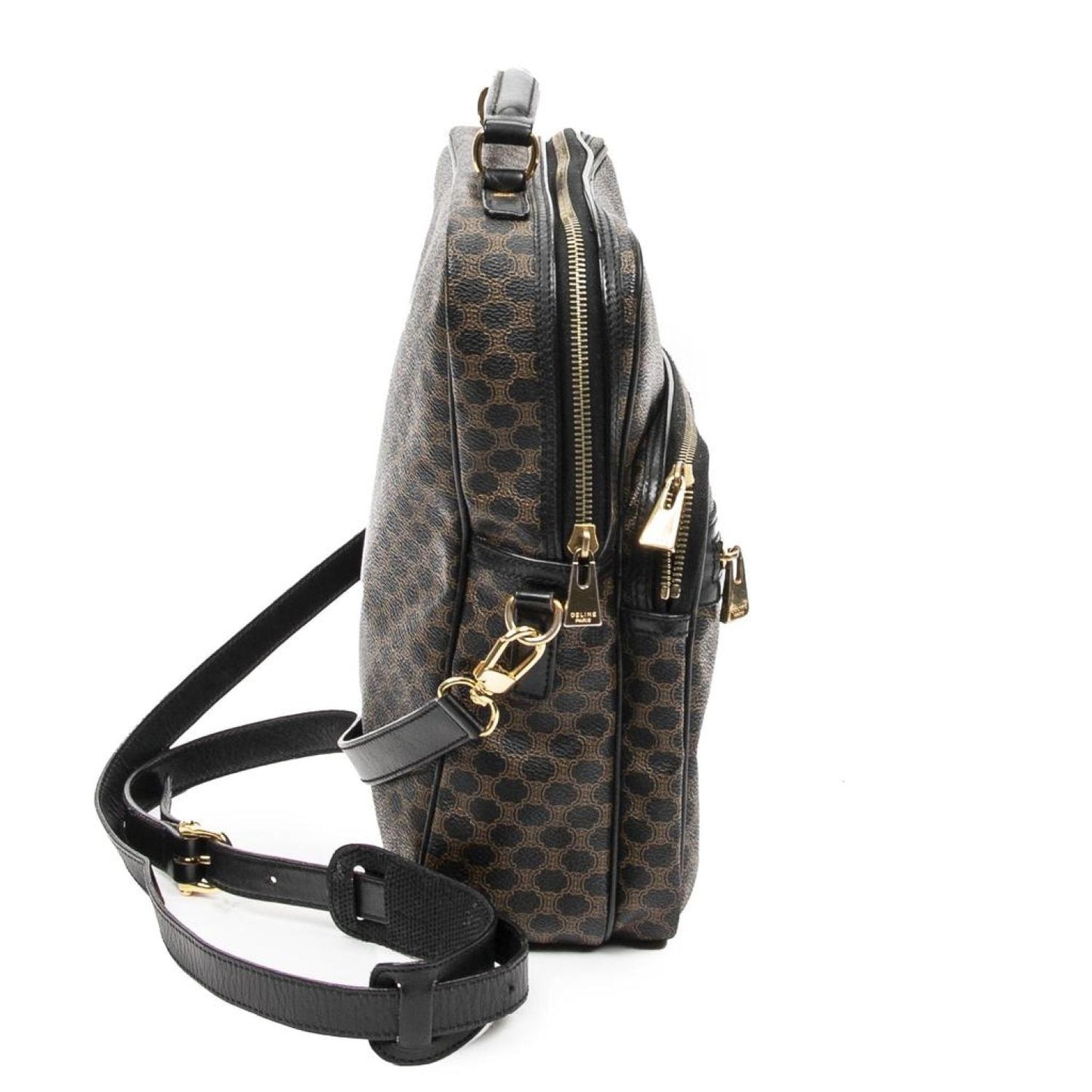 Vintage Square Front Pocket Crossbody