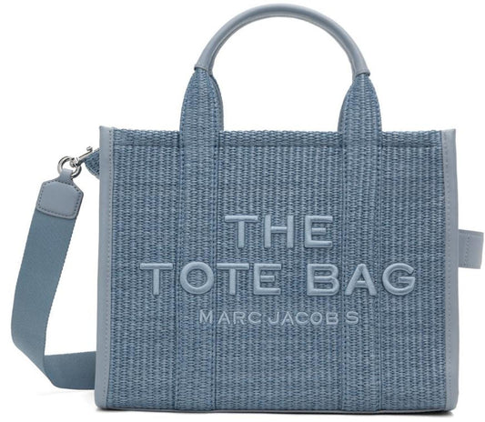 Blue 'The Woven Medium' Tote
