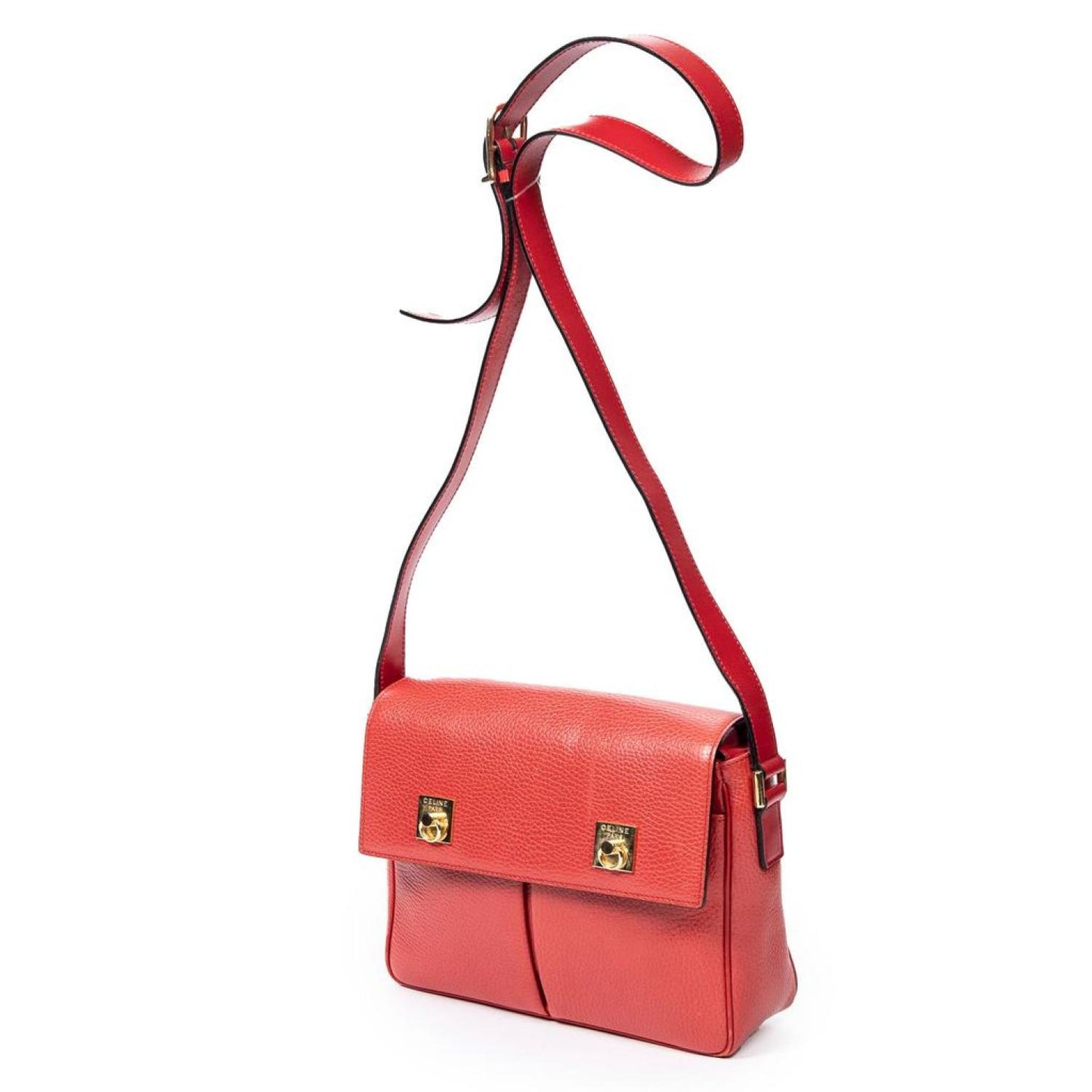 Double Gancini Flap Crossbody