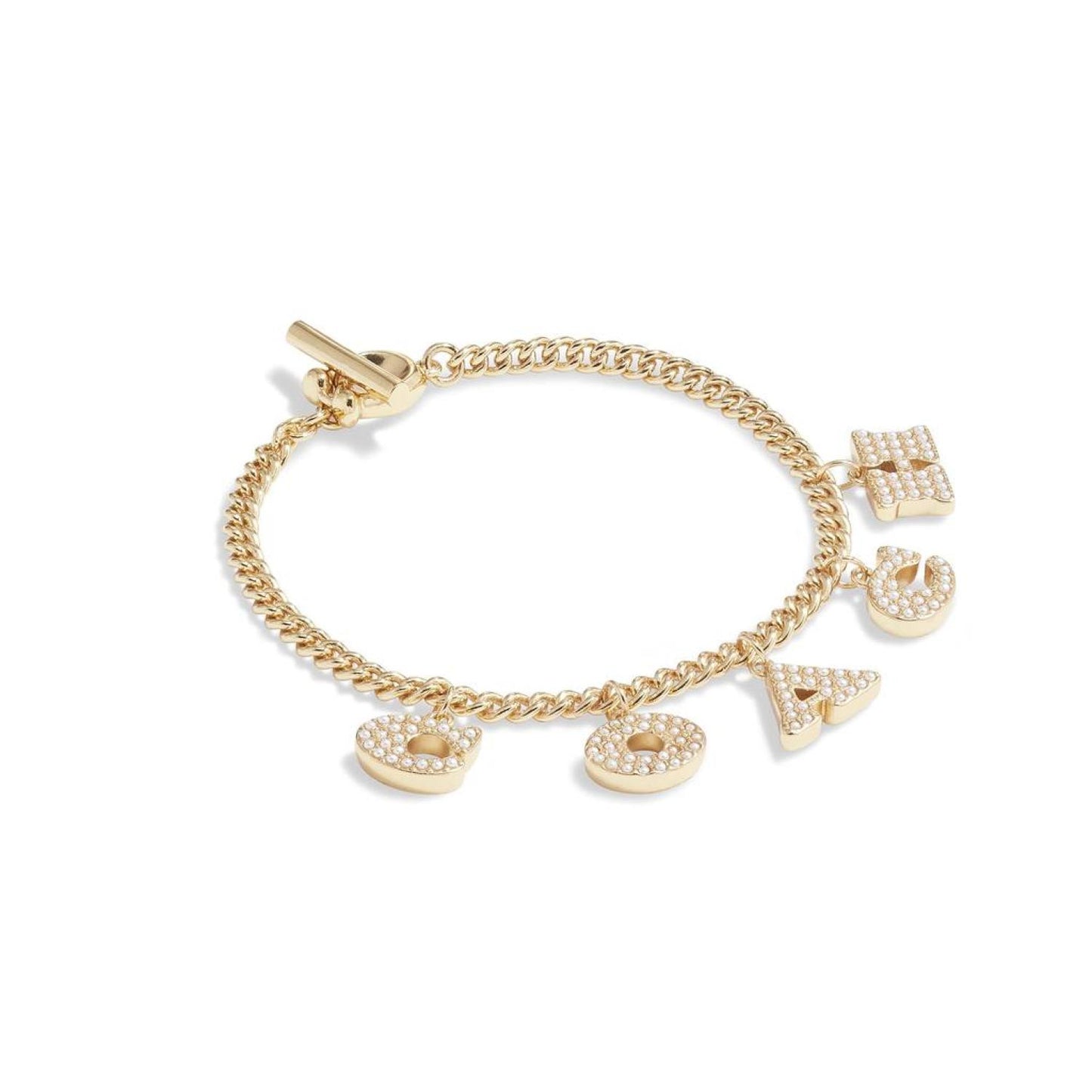 Logo Charm Flex Bracelet