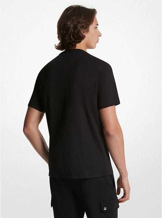 KORS Mesh Block Cotton T-Shirt