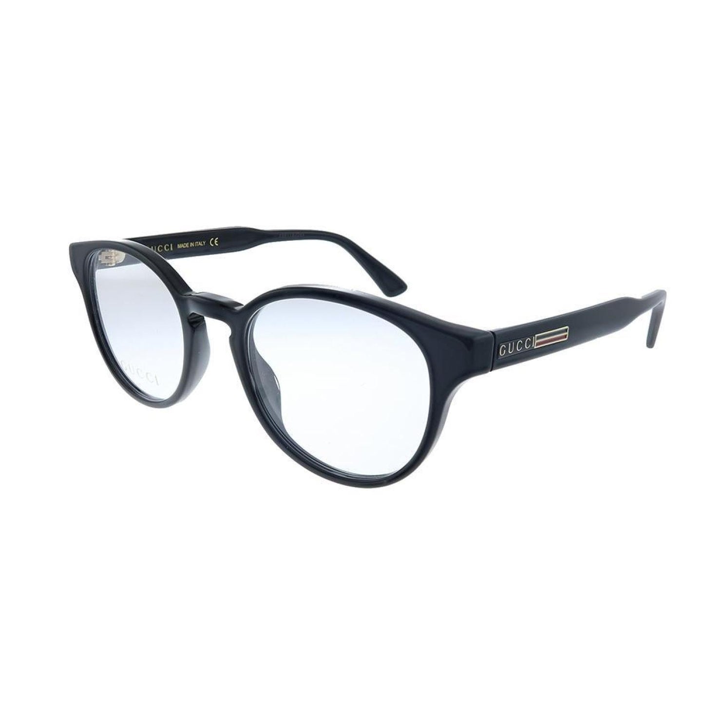 Gucci GG 0827O 001 48mm Unisex Round Eyeglasses 48mm