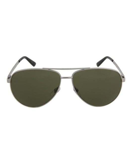 Aviator-Style Metal Sunglasses
