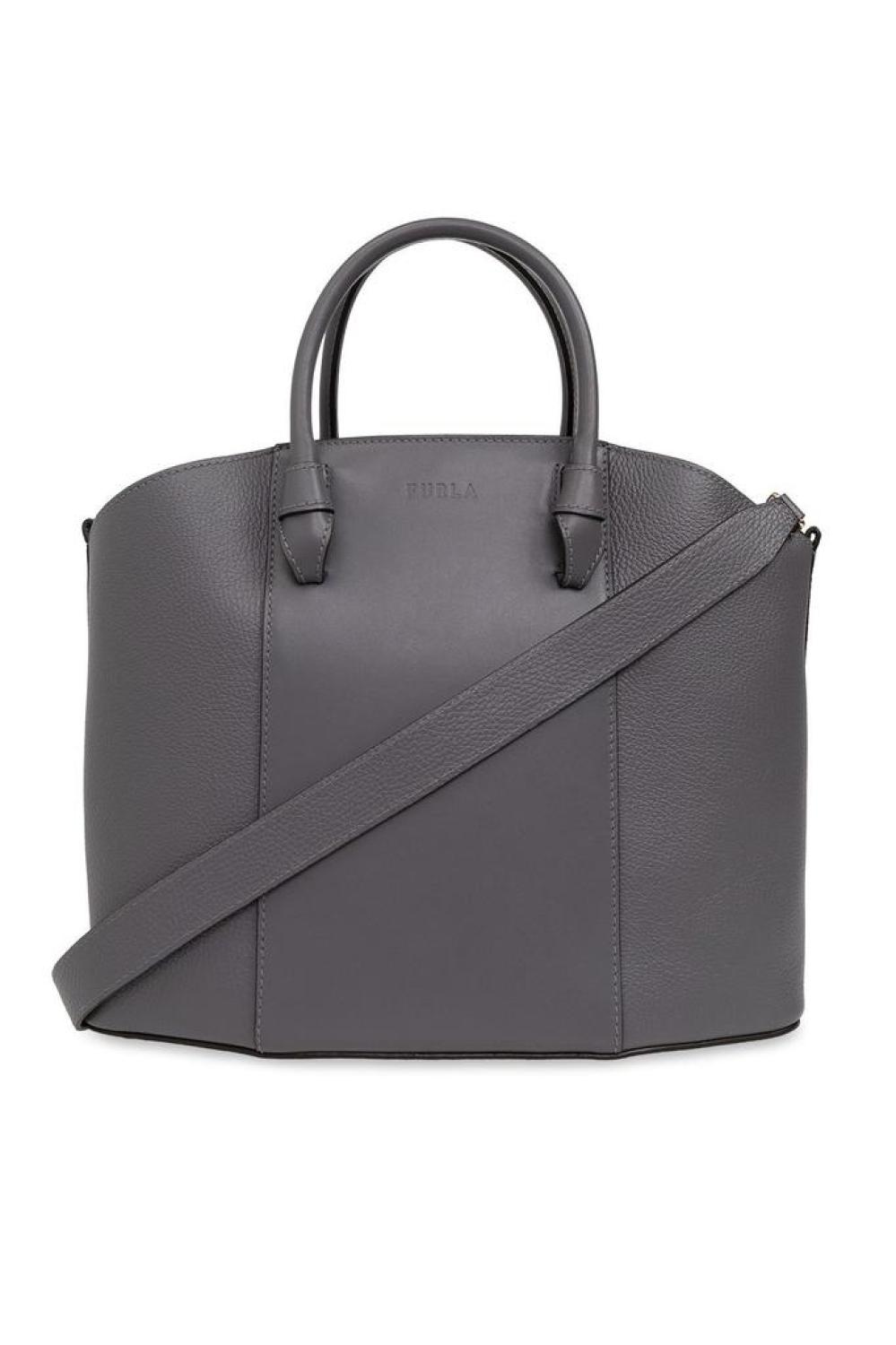 Furla Miastella Logo-Embossed Tote Bag